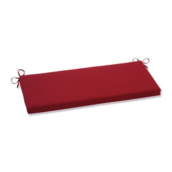 Outdoor/Indoor Pompeii Red Bench Cushion