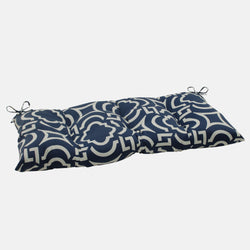 Outdoor/Indoor Carmody Navy Tufted Bench/Swing Cushion