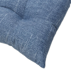 Outdoor/Indoor Tory Denim Tufted Seat Cushions