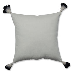 Linear Diamond Black 18-inch Throw Pillow