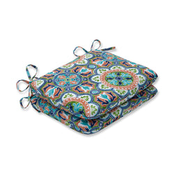 Lagoa Tile Flamingo Rounded Corners Seat Cushion (Set Of 2)