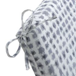 Alauda Frost Grey Squared Corner Chair Cushion