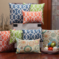 Emory Leaf Rectangular Throw Pillow