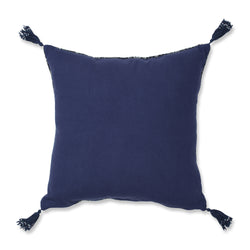 Zulu Blue/Black/White 18-Inch Throw Pillow