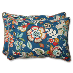 Telfair Peacock Over-Sized Rectangular Throw Pillow (Set Of 2)