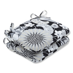 Sophia Graphite Rounded Corners Seat Cushion (Set Of 2)