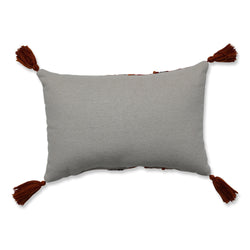 Slant Natural Ginger Rectangular Throw Pillow