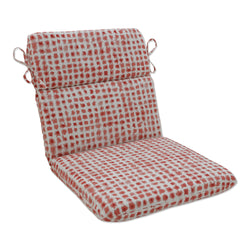 Perfect Performance Tyler Set of 2 Chair Cushions Burgundy, Red