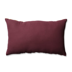 Samba Cinnamon-Spice-Black Rectangular Throw Pillow