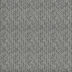 Herringbone Slate Rounded Corners Seat Cushion (Set Of 2)