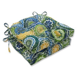 Omnia Lagoon Reversible Chair Pad (Set Of 2)