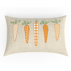 Outdoor/Indoor Easter Hop Natural Rectangular Throw Pillow