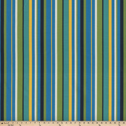 Topanga Stripe Lagoon Fabric