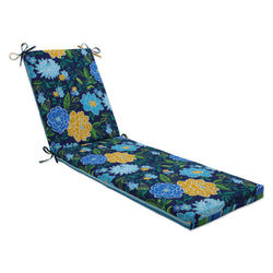 Spring Bling Blue\Sea Island Stripe Blue Chaise Lounge Cushion 80X23X3