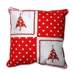 Indoor Christmas Trees 16.5-inch Throw Pillow