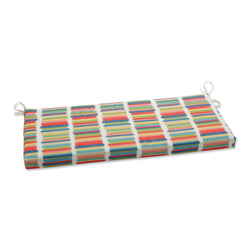 Solar Stripe Fruit Punch Bench Cushion