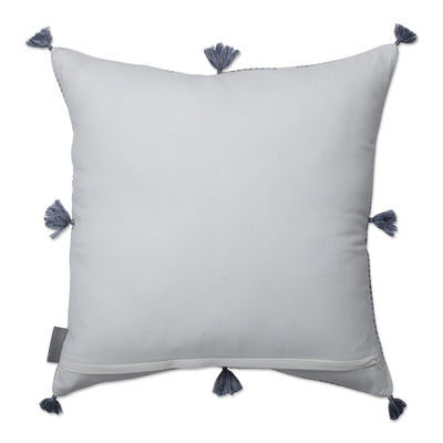 Aravali Storm Yellow 19-inch Throw Pillow