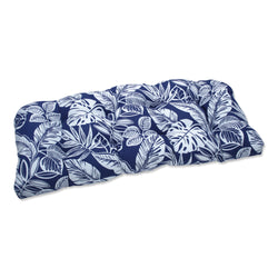 Delray Navy Wicker Loveseat Cushion