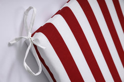 Midland Americana Red Squared Corners Chair Cushion