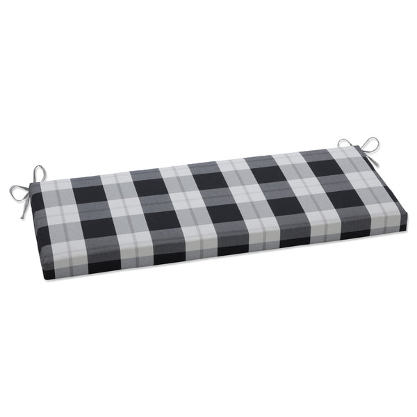 Black and white cheap bench cushion outdoor