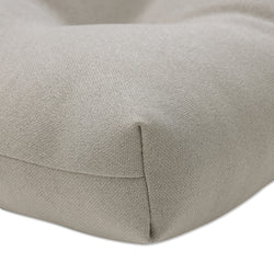 Solar Linen Wicker Loveseat Cushion