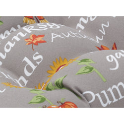 Autumn Harvest Haystack Wicker Loveseat Cushion