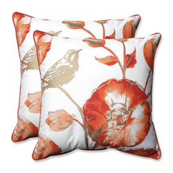 Olivia Rust 16.5-inch Throw Pillow