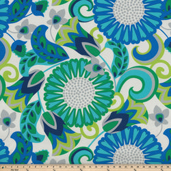 Sophia Turquoise/Green Fabric