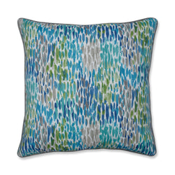 Make It Rain Cerulean 25-Inch Floor Pillow