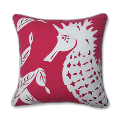 Sally Seahorse Throw Pillow