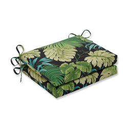 Tropique Peridot Squared Corners Seat Cushion (Set of 2)
