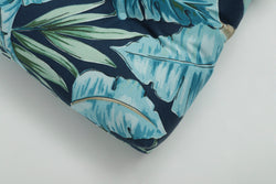 Tortola Midnight Blue Wicker Seat Cushion (Set of 2)