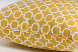 Hockley Yellow Rectangle Throw Pillow (Set Of 2)