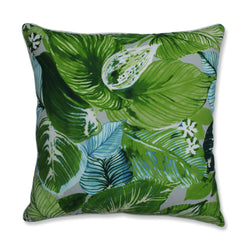 Lush Leaf Jungle 25-Inch Floor Pillow