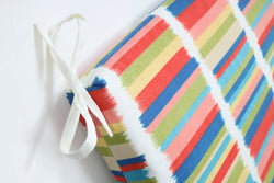 Solar Stripe Fruit Punch Chaise Lounge Cushion 80x23x3