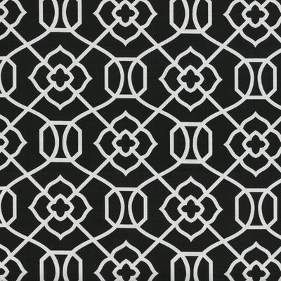 Kirkland Black Squared Corners Chair Cushion