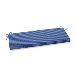 Resort Stripe Blue Bench Cushion