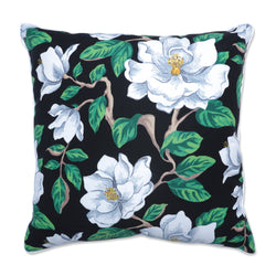 Magnolia Black 25-Inch Floor Pillow