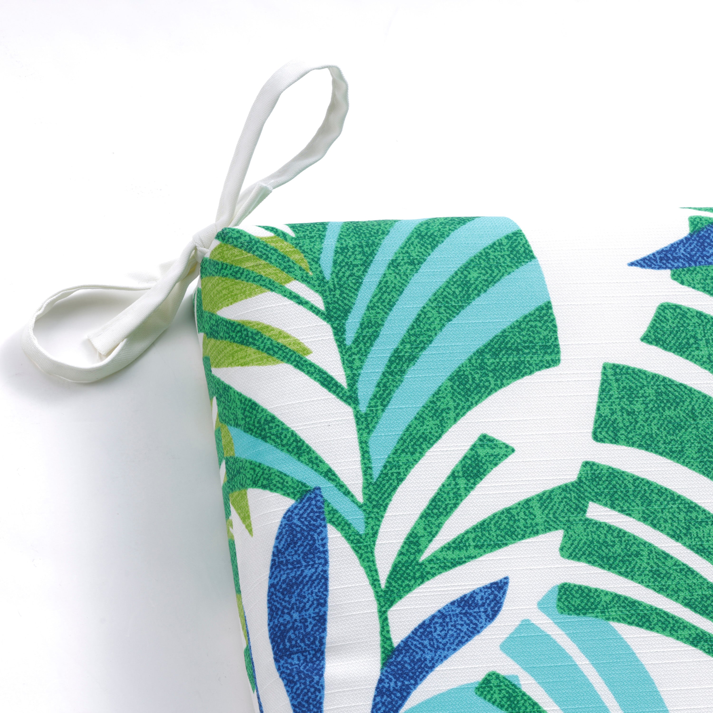 Outdoor/Indoor Islamorada Blue/Green Chaise Lounge Cushion 72.5 in. L X