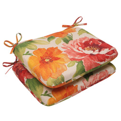 Muree Primrose Rounded Corners Seat Cushion (Set Of 2)