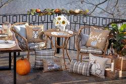 Oxford Charcoal 18-Inch Throw Pillow