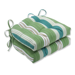 On Course Verte Reversible Chair Pad (Set Of 2)