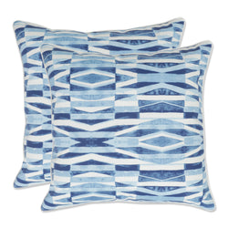 Nevis Waves Sailor 18.5-inch Throw Pillow (Set of 2)