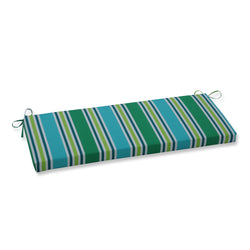 Aruba Stripe Turquoise\Green Bench Cushion