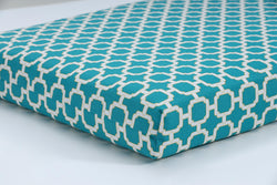 Hockley Teal Bench Cushion