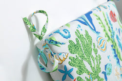 Coral Bay Blue Chaise Lounge Cushion 80x23x3