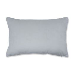 Indoor Christmas Snowflakes and Berries Lumbar Pillow Multicolored Rectangular Throw Pillow