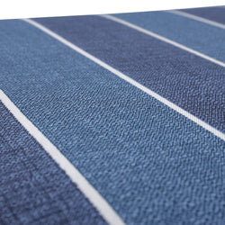 Wickenburg Indigo Tufted Seat Cushions