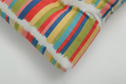 Solar Stripe Fruit Punch Deluxe Tufted Chairpad (Set of 2)