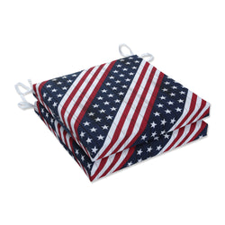 Major Americana Squared Corners Seat Cushion 20X20X3 (Set Of 2)